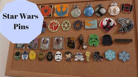 Disney Pin Collection Star Wars Pins Youtube