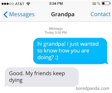20 Hilarious Texts From Grandma And Grandpa