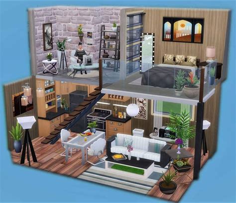 Interieur Petite Maison Sims 4 Plan