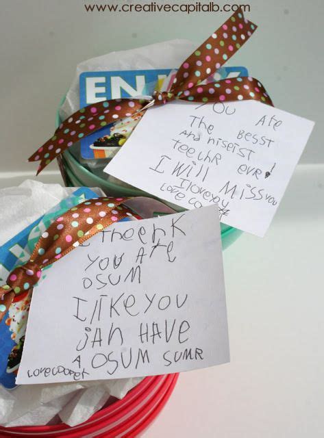 Free printable pom birthday cards (via white house crafts). 7 DIY teacher gift ideas to make gift cards more personal