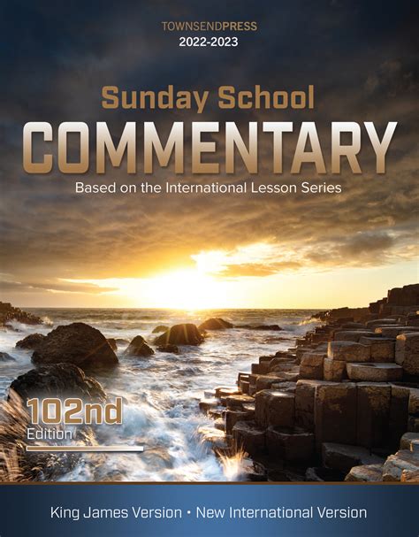 2022 2023 Townsend Press Sunday School Commentary 102nd Edition