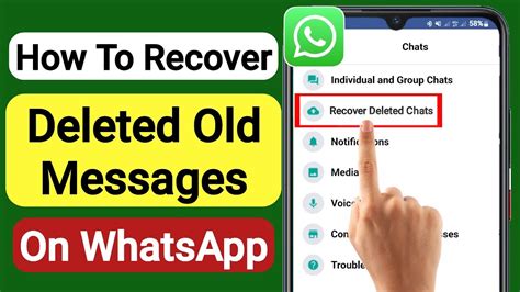 How To Recover Old Whatsapp Deleted Messages 2023 Restore Whatsapp