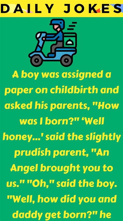 A Boy Was Assigned A Paper On Childbirth And Asked His Parents Comic