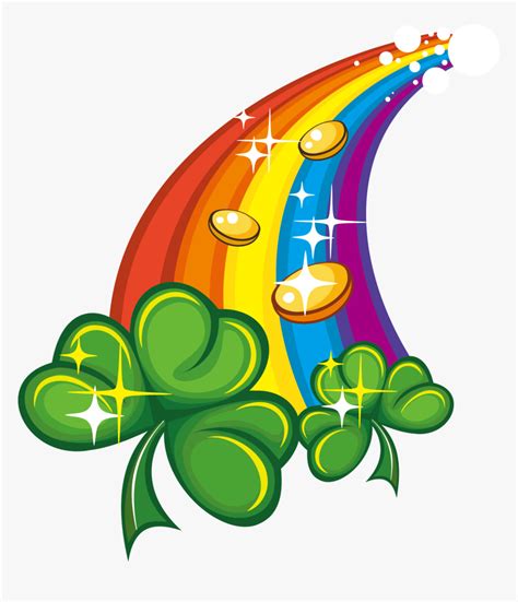 Transparent St Patricks Day Border Png Rainbow St Patricks Day Clip
