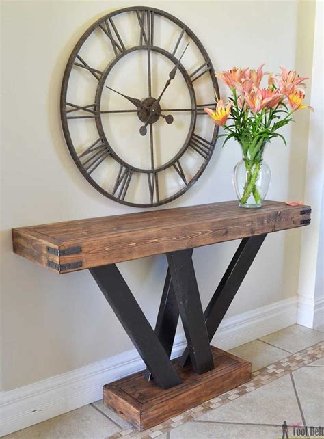 25 Beginner Friendly Diy Console Tables With Plans Anikas Diy Life