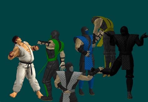 Mortal Kombat Ninjas By Geocw89 On Deviantart