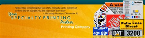 Printing Company Tampa Clearwater Miami Jacksonville Across The