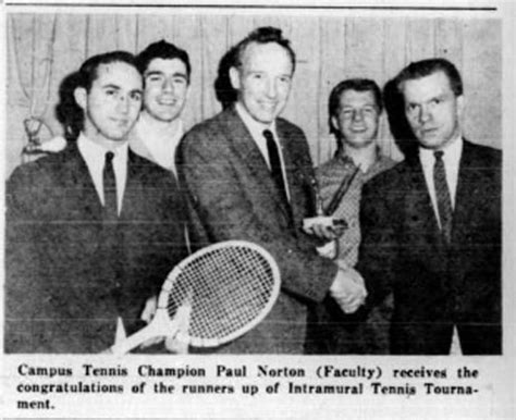 1962 Mens Tennis Singles Recreation And Wellbeing