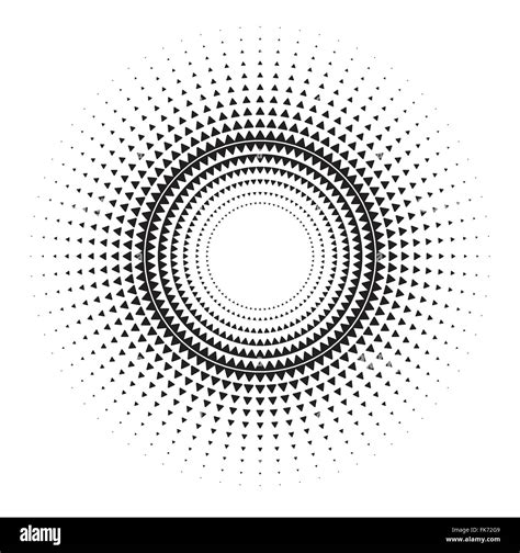 Abstract Halftone Background Halftone Circle Shape Vector