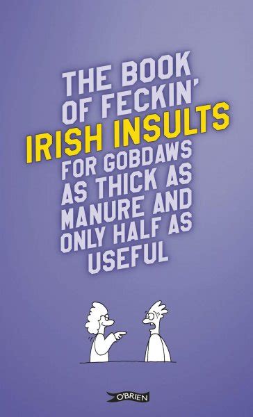 Book Of Feckin Irish Insults Obrien
