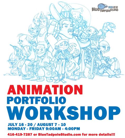Bts Portfolio Class Animation Portfolio 5 Days Workshop
