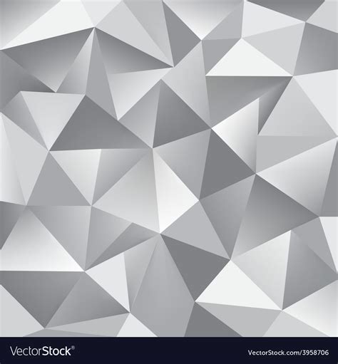 Abstract Triangle Grey Background Royalty Free Vector Image