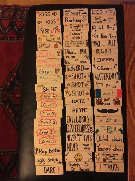 Things To Write On Jenga Drinking Game Best Games Walkthrough