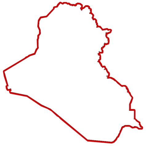 خارطة العراق Png
