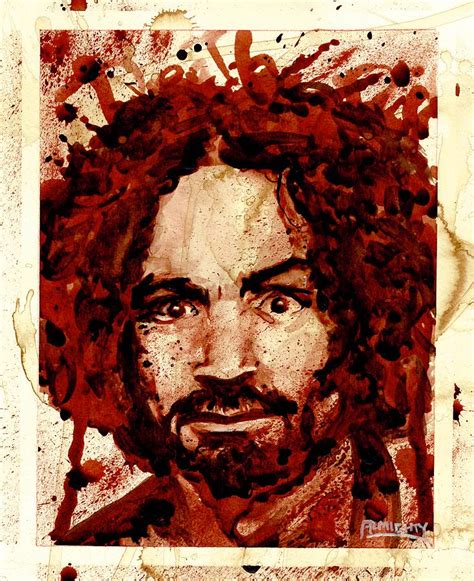 Charles Manson Painting At Paintingvalley Explore Collection Of