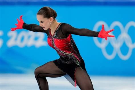 Beijing Winter Olympics Russia Win Figure Skating Team Gold Kamila Valieva First Woman To Land