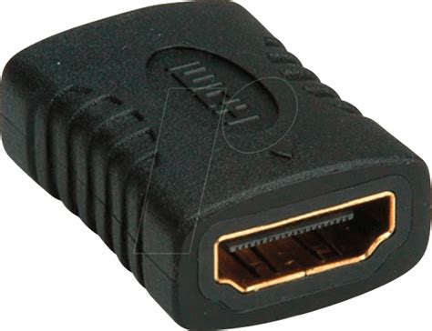 VALUE 12993151: HDMI adapter, HDMI socket to HDMI socket chez reichelt elektronik