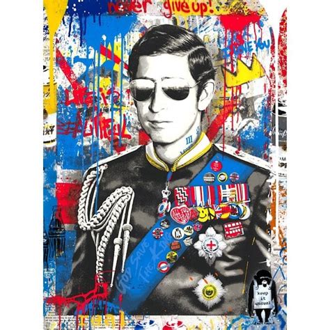 mr brainwash long live the king original artwork timed release artists from generation