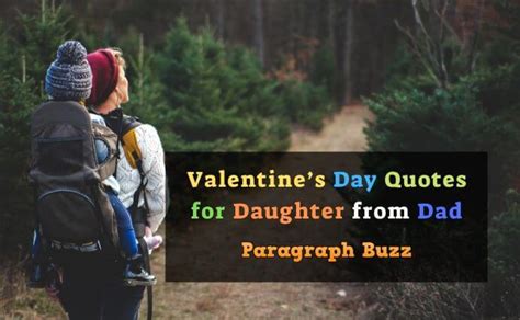 valentine s day quotes for daughter from dad sweet sayings