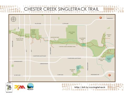 Chester Creek Trail Map Map Pasco County