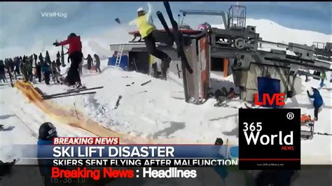 Ski Lift Crash Accident In Europe Must Watch Youtube