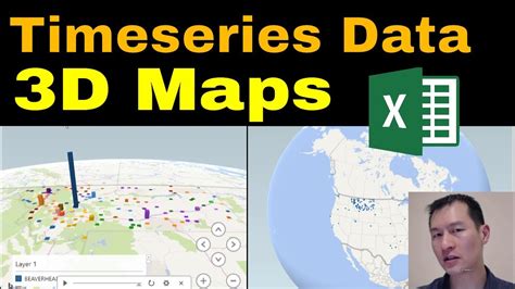 Excel 3d Maps Plot Timeseries Data Using Excel Power Query Get