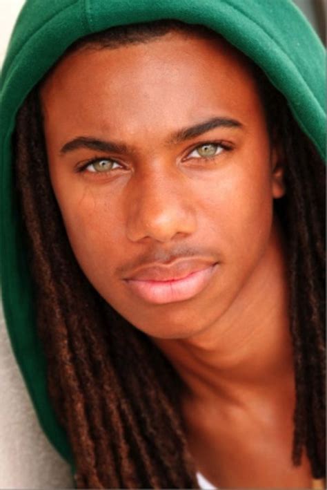 Green Eyes From Jamaica Black Man Pinterest Them Young Man And