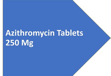 Azithromycin Tablets Usp 250 Mg At Rs 7069strip Of 6 Tablets