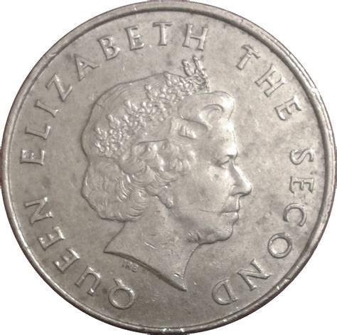 Elizabeth ii second definitive uk coin portrait. 25 Cents - Elizabeth II (4th portrait) - Eastern Caribbean ...
