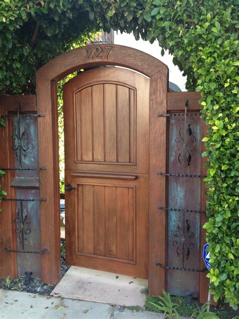 Dutch Door As Gate Wooden Garden Gate Garden Doors Backyard Gates