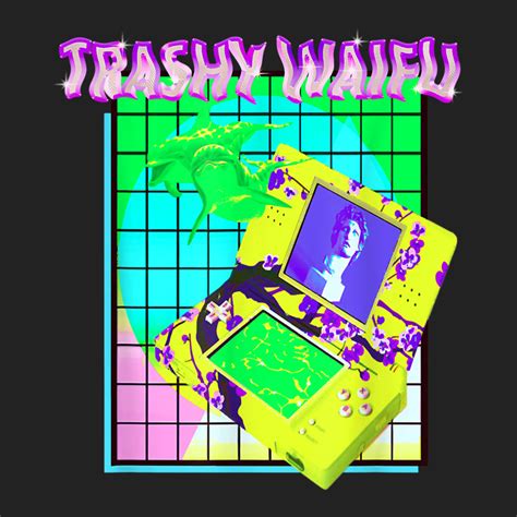 Custom Trashy Waifu Bootleg Rap Vibes 90s Aesthetic Cloud Rap T Shirt Backpack By Sosieclaton