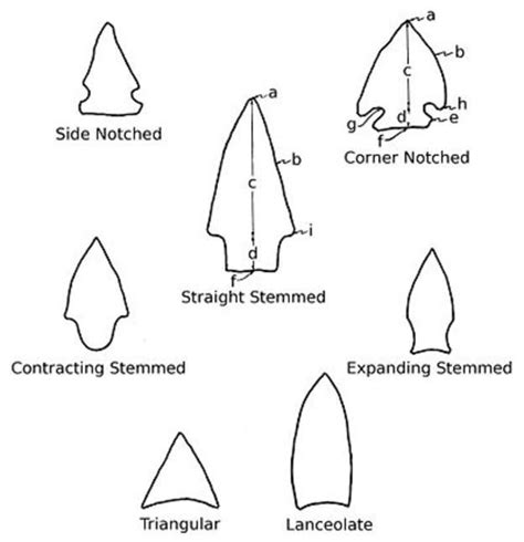 An Excellent Guide On Arrowhead Types And Arrowhead Terminology And