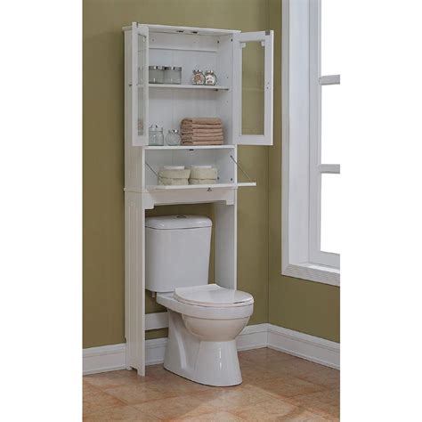 Finnhomy 3 shelf bathroom space saver over the toilet rack bathroom corner stand storage organizer accessories bathroom cabinet tower shelf with orb finish 23.5 w x 10.5 d x 64.5 h. Remodelaholic | 30 Bathroom Storage Ideas