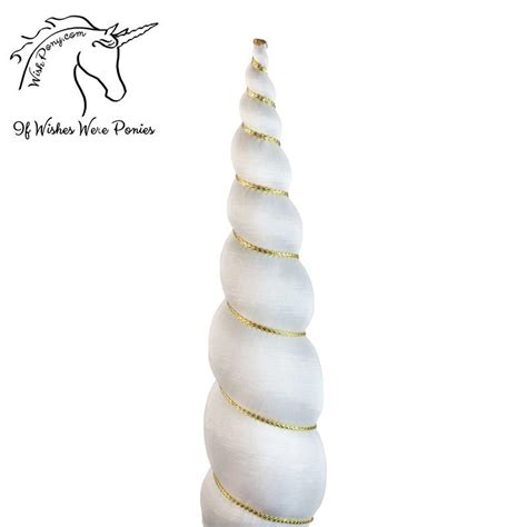 Baroque Unicorn Horns For Baroque And Heavyset Horse And Pony Breeds
