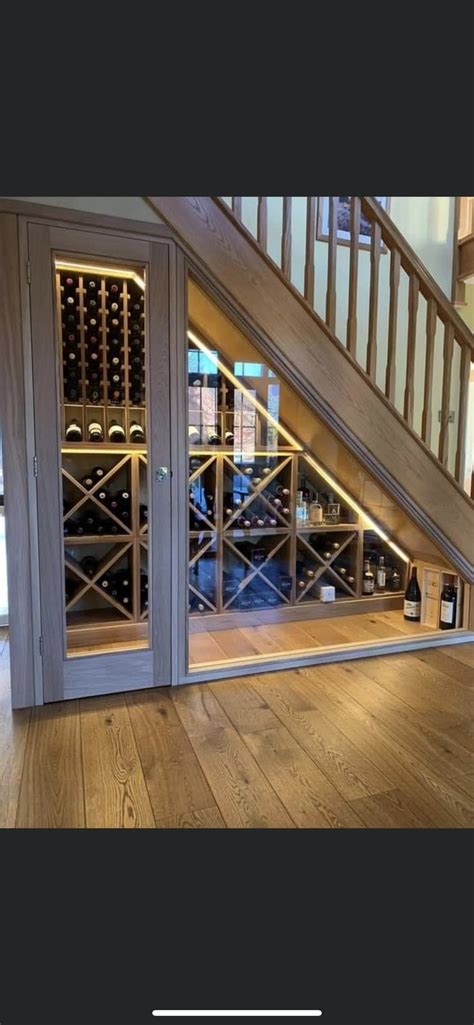 Under Stairs Wine Cellar In 2020 Under Stairs Wine Cellar Home Wine
