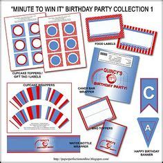 Minute to win it with free printable. 9 Best Minute to Win it Birthday Party images | minute to ...