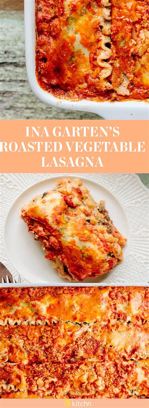 Boiling lasagna noodles can be extremely annoying. Ina Garten's Roasted Vegetable Lasagna | Recipe | Roasted vegetable lasagna, Vegetable lasagna ...