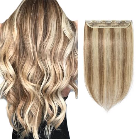 This means that if you click and/or make a purchase through certain never tease your hair before putting an extension in. S-noilite 100% Human Hair Clip In Hair Extensions Can ...
