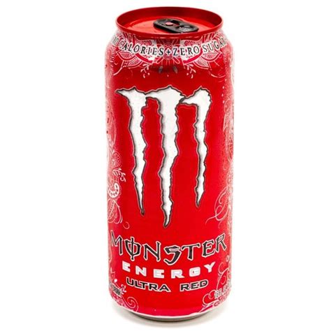 Monster Energy Ultra Red, Cans, 16 fl oz, 6 ct | BeerCastleNY