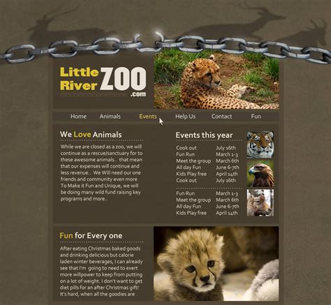 Little River Zoo Rebranding By Justinmanas On Deviantart
