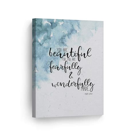 Buy Smile Art Design Psalm You Are Beautiful For You Are Fearfully And