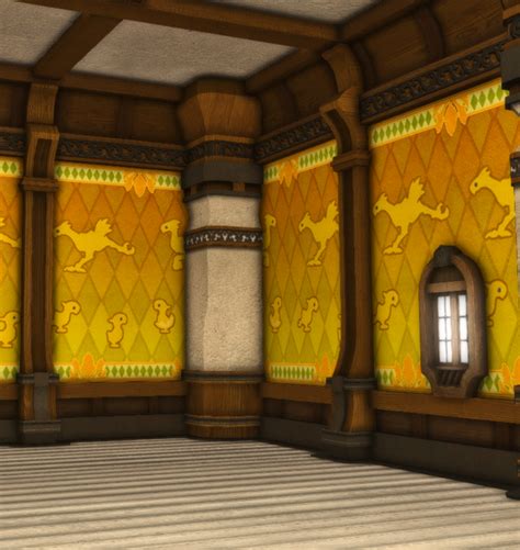 Chocobo Interior Wall Gamer Escapes Final Fantasy Xiv Ffxiv Ff14 Wiki