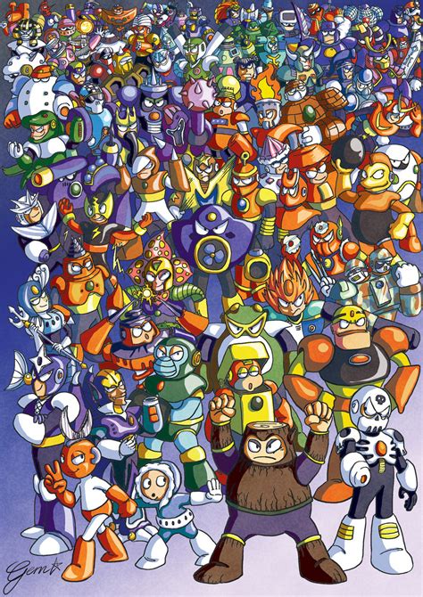 Image Robot Masters By Card Queen D3ek5wn Mega Man Fanon Wiki