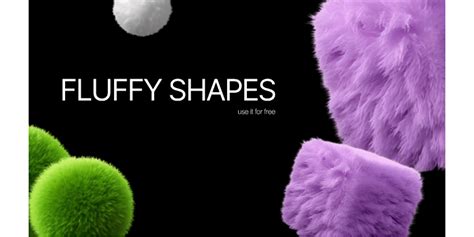 Fluffy Shapes Figma