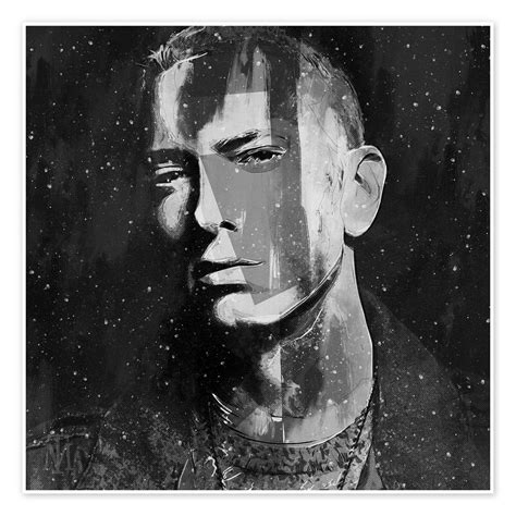 Eminem Print By Michael Tarassow Posterlounge