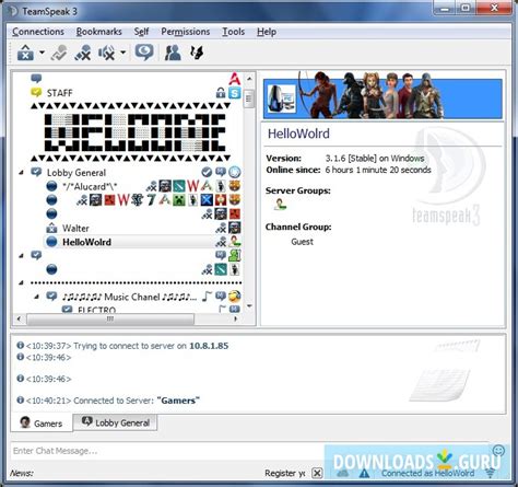 Download Teamspeak For Windows 111087 Latest Version 2023