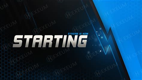 Top Stream Starting Soon Screens Ultimate Collection Hexeum