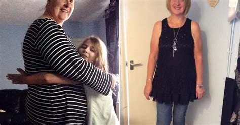 Obese Mum Sheds Eight Stone In A Year To Hug Babe For The First