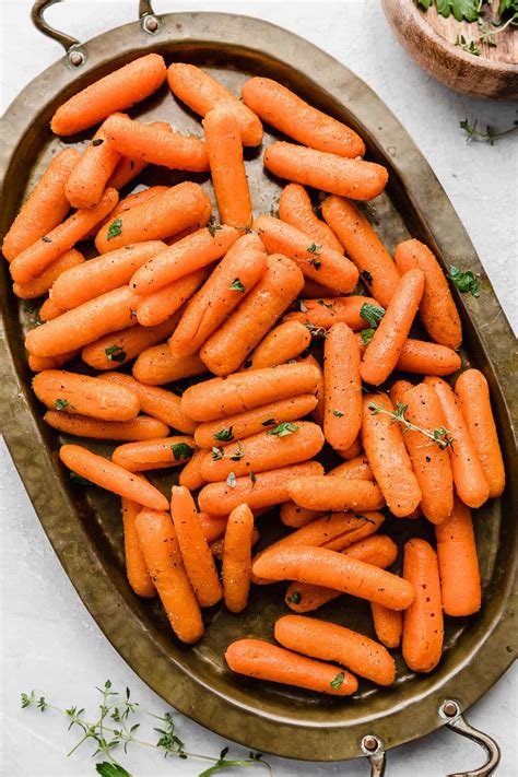Roasted Baby Carrots Salt And Baker