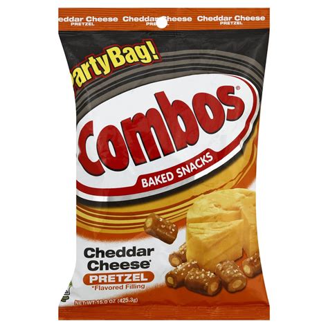 Cheddar Cheese Pretzel Baked Snacks Combos 15 Oz Delivery Cornershop